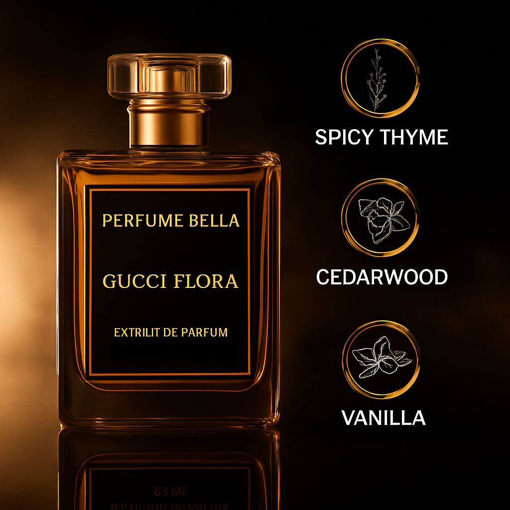PERFUME BELLA GUCCI FLORA PARFUM FOR MEN